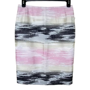 Falda Lápiz Kasper Ombre Mujer 8 Mujer Rosa Negra Recta Jacquard Trabajo Nueva - Imagen 1 de 6