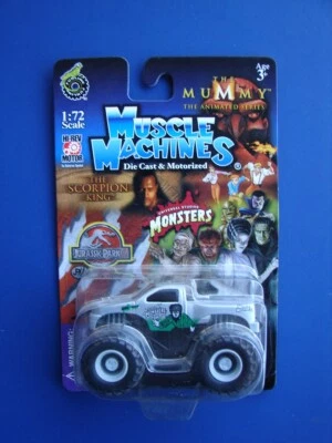 Muscle Machines 1/72 Wolfman Werewolf Monster Truck Funline Diecast 2003 - Image 1 of 4
