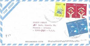 Argentina - Air Mail Cover - to Phoenix, USA - 29.04.2015 (24-1800)