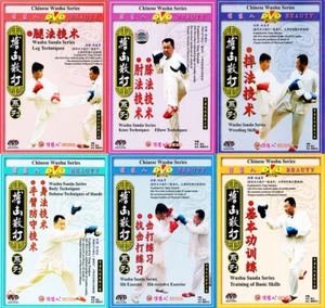Martial Arts Kungfu Wushu Fighting Sanda Training Series Complete Set 8DVDs - Imagen 1 de 7