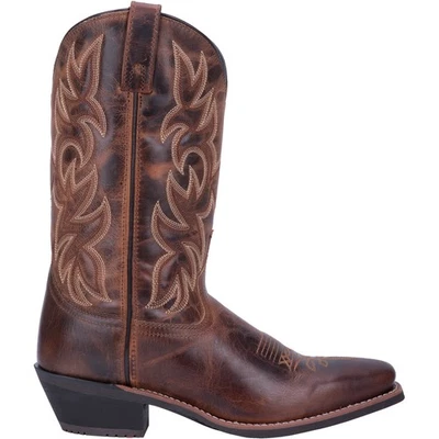 Botas informales marrones de vaquero con punta cuadrada Laredo Breakout para hombre 68354 Foto 1 de 4
