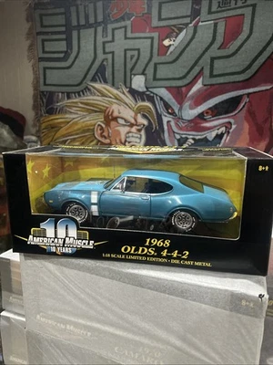 1968 «Oldsmobile 442» Ertl American Muscle литой автомобиль на стойке 1/18 WP67 - Изображение 1 из 4