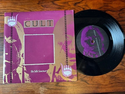 THE CULT - SHE SELLS SANCTUARY - UK - 7" SINGLE - 1985 Foto 1 de 2
