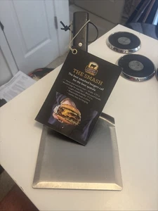 Spatola Certificata Angus Beef The Smash Big Burger Acciaio Inox Resistente - Foto 1 di 20