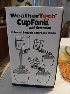 WeatherTech CupFone Porte-gobelet universel réglable support de voiture pour téléphones portables - Photo 1 sur 4