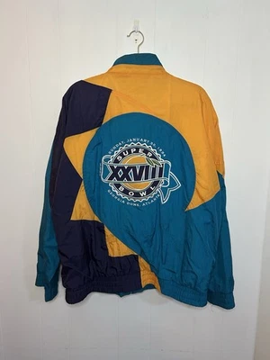 Chaqueta De Colección Super Bowl XXVIII Para Hombre Grande Dallas Cowboys Bills Fútbol 1994 Foto 1 de 4