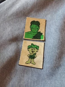 vtg Jolly Green Giant And Sprout Refrigerator Magnet Mail-away  70's? - Bild 1 von 2