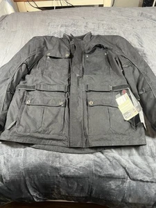 Tour Master Cortech Lite Men's Armored Motorcycle Jacket Black Size XXL - Picture 1 of 16
