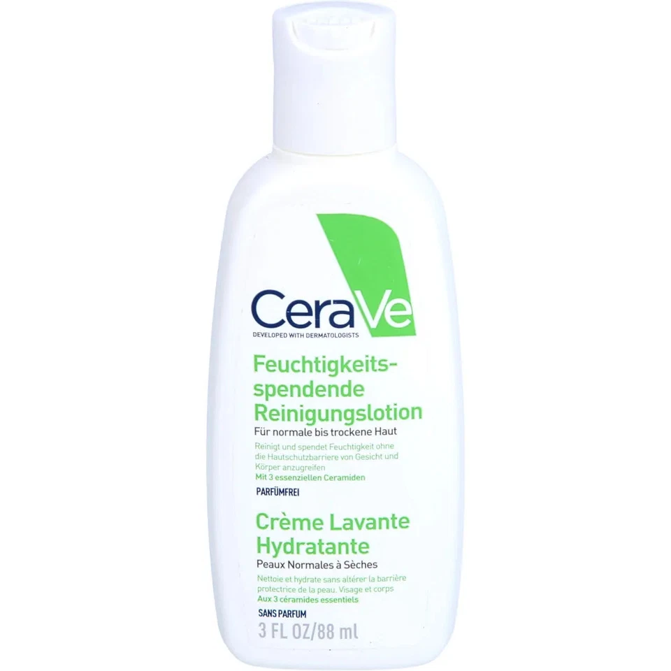Cerave Feuchtigkeitsspendende Reinigungslotion 88ml - 14017470 - Bild 1 von 1