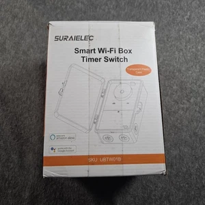 Suraielec WiFi Pool Timer, Outdoor Indoor Smart Switch, 40 AMP, 2HP, 120, 240 - Bild 1 von 10