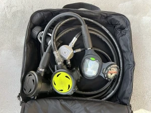 Zeagle 50D Regulator 1st Stage & 2nd Stage & ATMOS ai Computer Works Nice (READ) - Picture 1 of 16