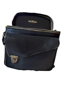VTG LEATHER Hard Body Camera Bag FOTOCREST Brand - Photo 1 sur 23