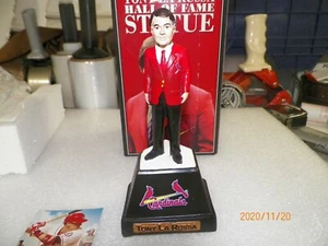 ST. LOUIS CARDENALS TONY LaRUSSA 2014 ESTATUA CORTE CON BOLETO DE JUEGO - Imagen 1 de 9