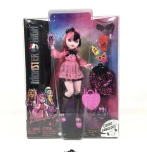 MONSTER HIGH DRACULAURA DOLL REBOOT 2022 COUNT FABULOUS NEW IN BOX - Bild 1 von 1