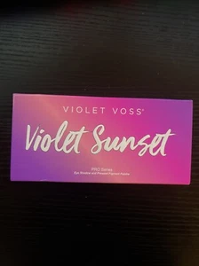 Violet Voss Violet Sunset Pro Series Eyeshadow Palette 10 Shades Full Size - New - Picture 1 of 2
