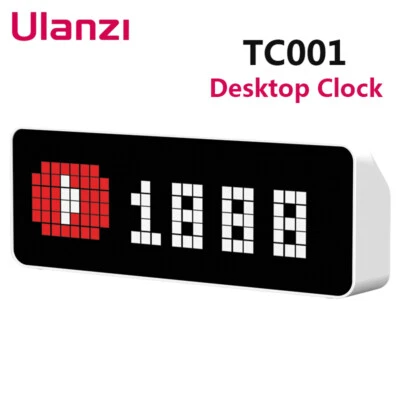 Ulanzi TC001 Smart Pixel Desktop Clock Weather Forecast Pixelated Message Displa - Image 1 of 4