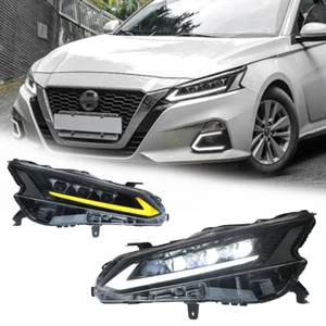 Faros LED para Nissan Altima 2019-2024 arranque animación señal secuencial - Imagen 1 de 7