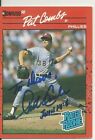 Pat Combs  Philadelphia Phillies Personally Autographed Card