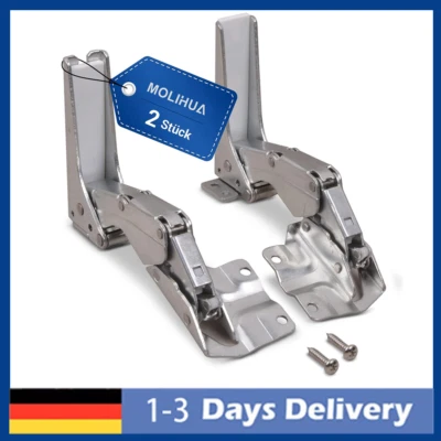 MARKENLOS Scharniersatz für AEG Kühlschrank Tür Scharnier Set bis 115° 5546050 00481147