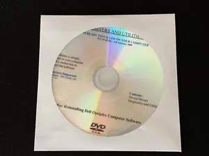 DELL Optiplex 160 FX160 360 760 960 Drivers CD DVD Disc - Picture 1 of 1