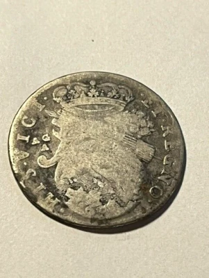 168? Kingdom of Naples/Italian States 1 Tari/Silver/Carlo II #20515 - Image 1 of 2