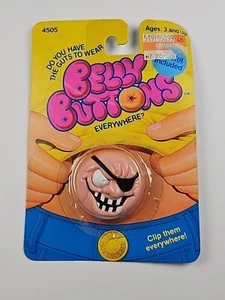 Vintage 1987 Hasbro Belly Buttons "Private I" Clip On Collectable Toy NOS - Picture 1 of 2