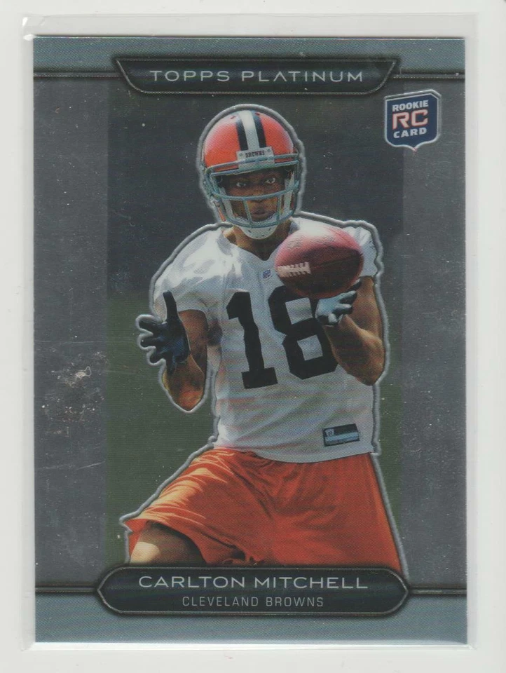 2010 TOPPS PLATINUM CARLTON MITCHELL RC #61 USF SOUTH FLORIDA BULLS CLE BROWNS - Image 1 of 1