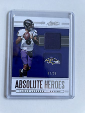 2020 Lamar JACKSON Panini Absolute Heroes Jersey Baltimore Ravens /99