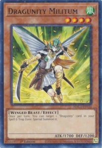 YGO-3x-Near Mint-Dragunity Militum - HAC1-EN154 - Common - 1st Edition (Duel Ter - Picture 1 of 1