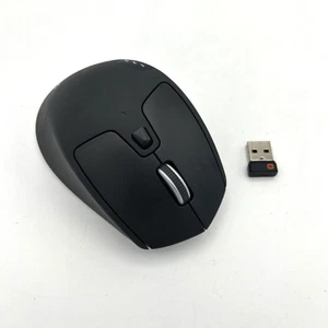 Logitech M720 Triathlon Wireless Mouse Unifying Receiver and Bluetooth - Black - Picture 1 of 4