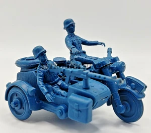 ATLANTIC SOLDATINI SCALA 1/32 BMW R75 SIDECAR TEDESCO VINTAGE '70 SET COMPLETO - Picture 1 of 7