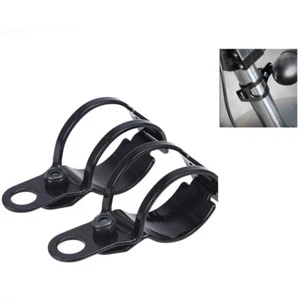 Universal Fork Clamp Turn Signal Light Mount Brackets Holder for Cafe Racer - Picture 1 of 6