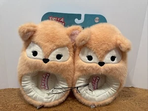 Fuzzamallows by Squishmallows Slippers Women's 11-12 Coral Pink Plush Cozy Shoes - Picture 1 of 10