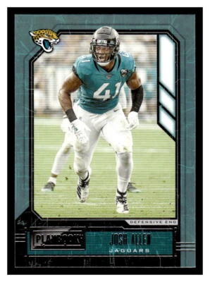 2020 Panini Playbook  #18 Josh Allen - Jacksonville Jaguars - Image 1 of 2