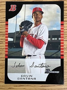 Ervin Santana 2005 Bowman Rookie Prospect Card. Los Angeles Angels - Picture 1 of 2