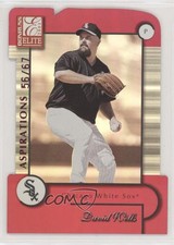 2001 Donruss Elite Aspirations Die-Cut /67 David Wells #148