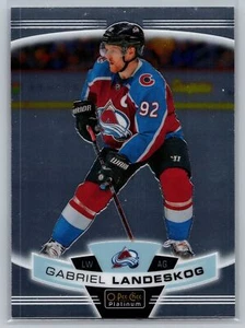 2019-20 O-Pee-Chee Platinum #97 Gabriel Landeskog Colorado Avalanche - Picture 1 of 2