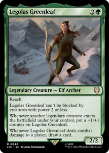 MTG - Legolas Greenleaf - Lord of the Rings Commander
