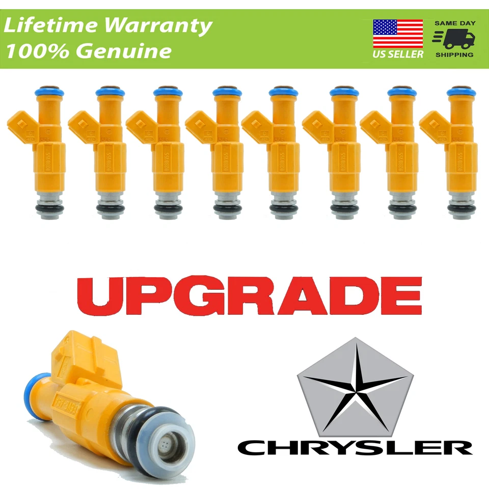 X8 Mejor actualización 4 orificios Bosch inyectores de combustible Dodge B2500 96-98 5,2 L 5,9 L V8 Foto 1 de 1