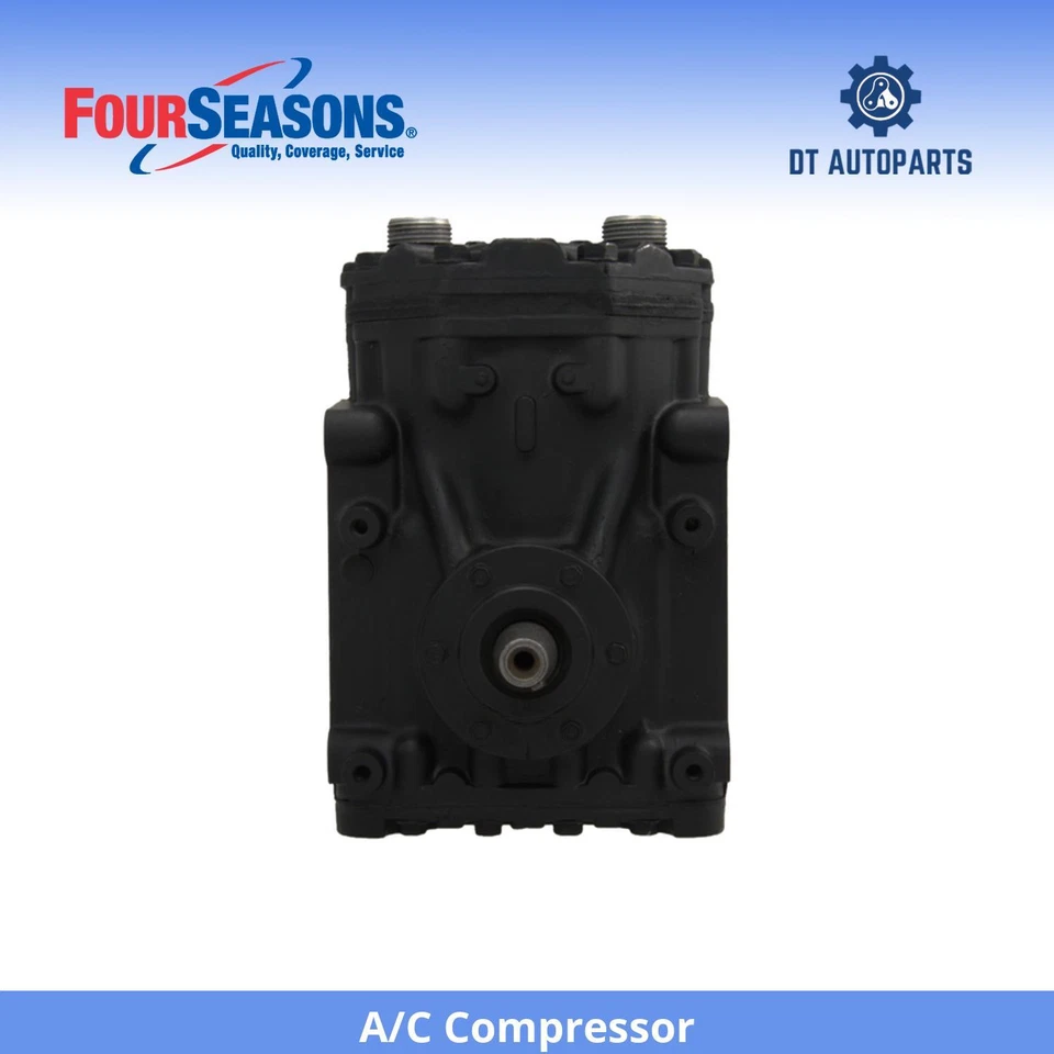 Compressor AC Jeep J-4600 1970-1973 4 estações 1971 1972 - Imagem 1 de 4