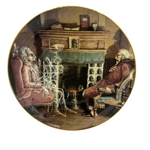 Plato de coleccionista Dept 56 Dickens A Christmas Carol #2 Marleys Ghost Appears '92 - Imagen 1 de 13
