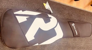 REAL Mission Black/White Guitar Gig Bag - Picture 1 of 6