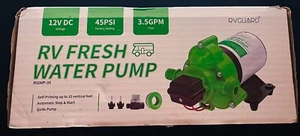 RVGUARD RGWP-55 RV Green Black Fresh Water Pump With Strainer Filter 12V DC - Picture 1 of 2