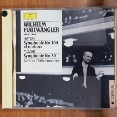 WILHELM FURTWÄNGLER Hayn London / Mozart No 39 FULL SILVER VG+/VG+(CD) - Bild 1 von 4