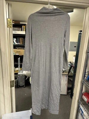Hanro Sleep Dress Size XS Long Sleeve Pajama Sleepwear Women’s Grey Stretch - Image 1 of 4