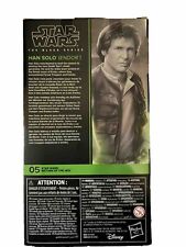 Hasbro Star Wars  The Black Series - Han Solo  Endor  6  Action Figure  E9364
