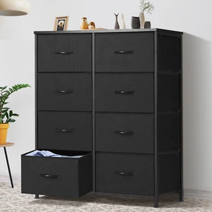 ZUNMOS Dresser of 8 Drawers Organizer Storage for Bedroom Closet Nursery Hallway - Picture 1 of 12