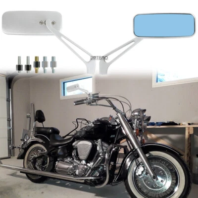 Espejos retrovisores de motocicleta 8/10 mm para Yamaha Road Star XV 1600 1700 Midnight Silverado Foto 1 de 4