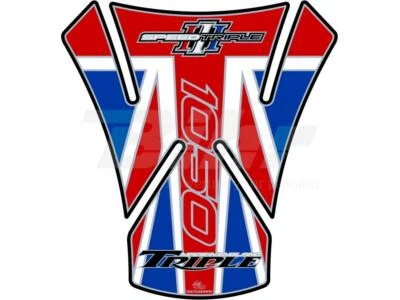 780253 CUSTOM 3D Sticker Tank Guard for Triumph Speed Triple 1050 / R - Image 1 of 3
