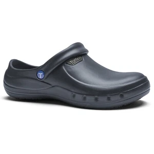 Toffeln Ezi Klog V2 Unvented 0875 - Navy - Washable Work Shoes - Picture 1 of 4
